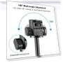 Thumbnail Aluminum Alloy Broadcast Fill Light Bracket Telescopic Tripod — Camera Supports, PULUZ