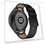 Thumbnail Metal Button Switch Leather Watch Band — Watch Accessories, Garmin