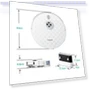 Thumbnail Robot Vacuum Cleaner with Wiping Function — Smart Cleaning Robots, Tesvor