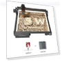 5W Laser Engraver with Laser Bed and Software License — Engraving Equipment & Accessories, ATOMSTACK