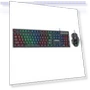 Arabic Floating Keycaps Rainbow Backlight Wired Keyboard Mouse Set — Gaming Keyboards, iMICE