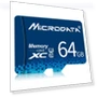 Thumbnail U3 Blue TF(Micro SD) Memory Card — MicroSD Cards, MiCRODATA