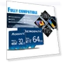 Thumbnail U3 Blue TF(Micro SD) Memory Card — MicroSD Cards, MiCRODATA