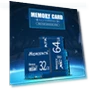 Thumbnail U3 Blue TF(Micro SD) Memory Card — MicroSD Cards, MiCRODATA