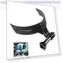 Thumbnail Bending Action Camera Motorcycle Helmet Chin Mount — Chest Camera Mounts, PULUZ