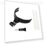 Thumbnail Bending Action Camera Motorcycle Helmet Chin Mount — Chest Camera Mounts, PULUZ