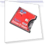 Thumbnail Compact Flash Memory Card Adapter — Memory Card Adapters