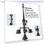 Thumbnail Dual-leg and Single-leg Car Suction Cup Mount with Selfie Stick Set — Vehicle Phone Holders