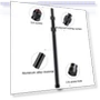Thumbnail Dual-leg and Single-leg Car Suction Cup Mount with Selfie Stick Set — Vehicle Phone Holders