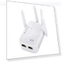 Four-antenna 300M Repeater WiFi Wireless Router — Repeaters