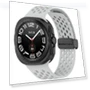थंबनेल Hole Style Magnetic Folding Buckle Silicone Watch Band — Smartwatch Straps, Samsung