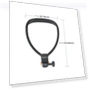 Thumbnail Lazy Neck Bracket Magnetic Quick Release POV View Mount — Chest Camera Mounts, PULUZ