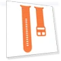 Thumbnail Wave Stitching Silicone Strap — Smartwatch Straps, Kalebol