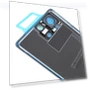Thumbnail Original Glass Battery Back Cover with Camera Frame — Back Covers, Asus