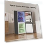 Thumbnail Small Refrigerator with Freezer — Mini Fridges, BANGSON