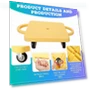Thumbnail Sports Scooter Board Bulk Sitting Scooter Board with Handles — Kids Fitness, Jerify