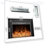 Превью Electric Fireplace Insert with Metal Trim Kit — Tabletop Fireplaces, Kentsky