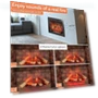Превью Electric Fireplace Insert with Real Fire Crackling Sound — Tabletop Fireplaces, Innoflame