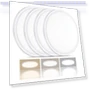 Thumbnail LED Flush Mount Ceiling Light — Close To Ceiling, LUMLLSAJI