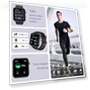 Thumbnail Smart Watch with HD Screen and AI Voice Assistant — Smartwatches, IOWODO