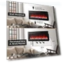 Thumbnail Smart WiFi Infrared Electric Fireplace — Electric Heating Solutions, TURBRO