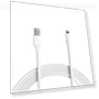 Thumbnail USB-A to Lightning Charger Cable — Lightning, Amazon Basics