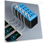 Превью 20-Port 100W/20A Multi-USB Charger Station — Chargers & Adapters, MaxLax