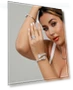 Thumbnail Adjustable Heart Ring with Baguette CZ — Girls' Rings, LuluMel