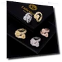 Thumbnail Adjustable Heart Ring with Baguette CZ — Girls' Rings, LuluMel