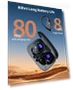 Thumbnail Bluetooth Headphones Wireless Earbuds with Digital Display — In-Ear Headphones, PocBuds