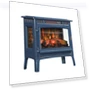 Thumbnail Freestanding Electric Fireplace Stove Heater with 3D Flame Effect — Electric Heating Solutions, Duraflame