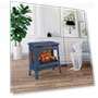 Thumbnail Freestanding Electric Fireplace Stove Heater with 3D Flame Effect — Electric Heating Solutions, Duraflame