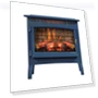 Thumbnail Freestanding Electric Fireplace Stove Heater with 3D Flame Effect — Electric Heating Solutions, Duraflame