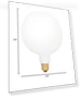 Thumbnail LED Large Globe Oversized Bulb — Compact Fluorescent, Liii&ARTMAN