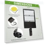 Превью LED Parking Lot Lights — Street Lighting, LED Flying Direct