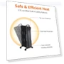 Thumbnail Portable Radiator Heater with 7 Oil-Filled Fins — Heater Spare Components, Amazon Basics