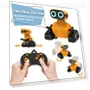 Thumbnail Remote Control Robot Toy with LED Eyes & Flexible Arms — Interactive Figures & Robots, KaeKid