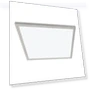 Thumbnail Smart Direct Wire LED Flat Panel Ceiling Light Fixture — Overhead Lighting, Good Earth Lighting