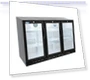 Превью 3 Door Back Bar Cooler Counter Height Glass Door Refrigerator — Drink Coolers, KoolMore