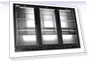 Превью 3 Door Back Bar Cooler Counter Height Glass Door Refrigerator — Drink Coolers, KoolMore