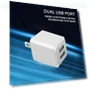 Thumbnail Dual Port USB Wall Charger — Wall Chargers, SHENZHEN OFSPOWER ELECTRONIC TECHNOLOGY CO., LTD.