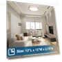 Превью LED Flush Mount Ceiling Light Fixture — Overhead Lighting, OOWOLF
