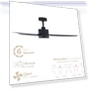 Thumbnail Smart Indoor and Outdoor Ceiling Fan with LED Light Kit — Ceiling Fan Wall Controls, East Grove Home