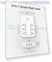 Thumbnail Smart Plug Outlet Extender with USB Wall Charger — Power Guardians, GHome Smart