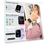 Thumbnail Smart Watch with Alexa & Bluetooth Calls — Smartwatches, Senbono