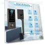 Превью Fingerprint Door Lock with Handle Sets — Keyless Entry, BEBASIA