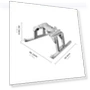 Превью Folding Anti-fall Anti-dirt Heightened Landing Gear Training Rack — Drones, STARTRC
