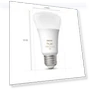 Thumbnail Smart 60W A19 LED Bulb — LED, Philips Hue