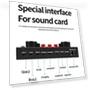 Thumbnail Studio Condenser Microphone Set with Sound Card — Microphones