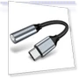 Thumbnail USB-C to 3.5mm Audio Adapter Converter — Adapters